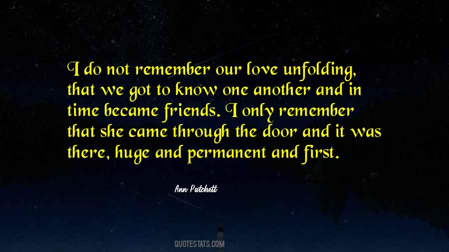 No Permanent Friends Quotes #1306071