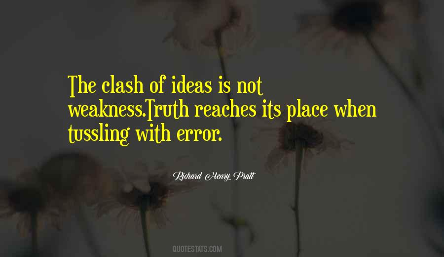 No Place For Weakness Quotes #1824651