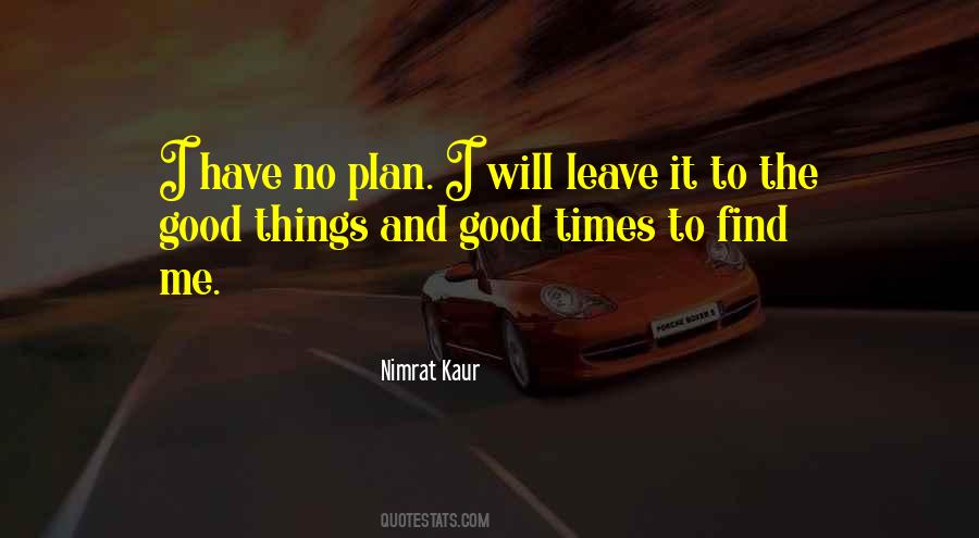 No Plan Quotes #1733302