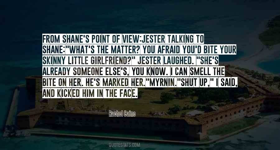 No Point Talking Quotes #792728