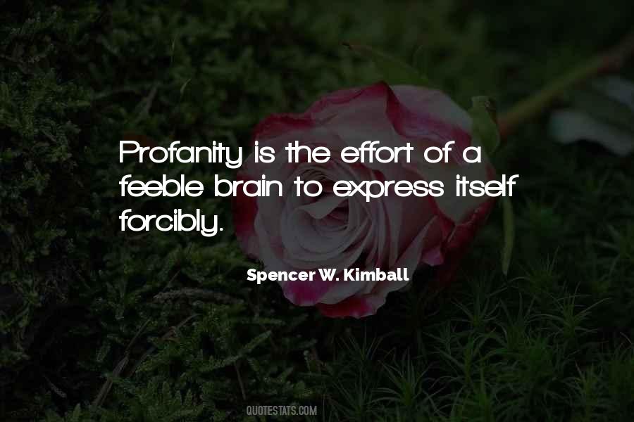 No Profanity Quotes #72947