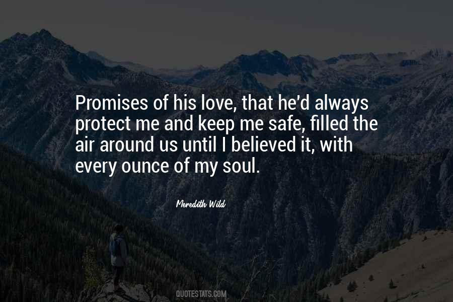 No Promises Love Quotes #256732
