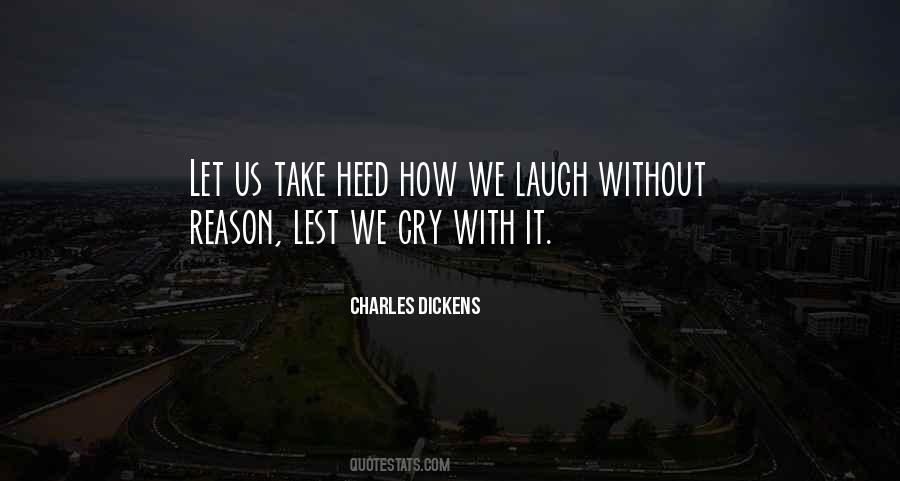 No Reason To Cry Quotes #108122