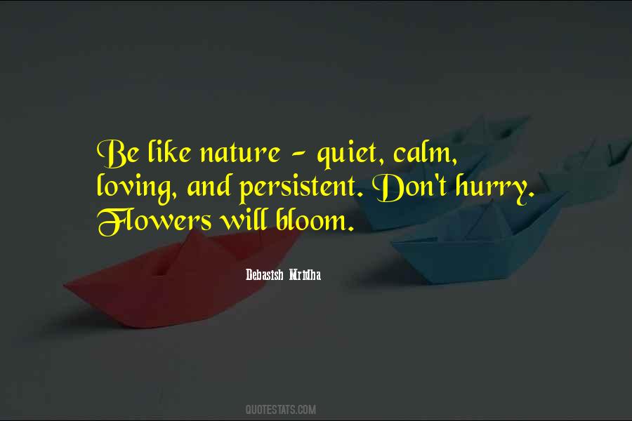 Quotes About Calm And Quiet #1612946