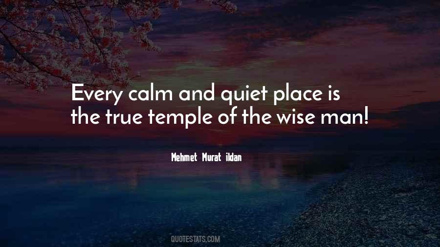Quotes About Calm And Quiet #260509