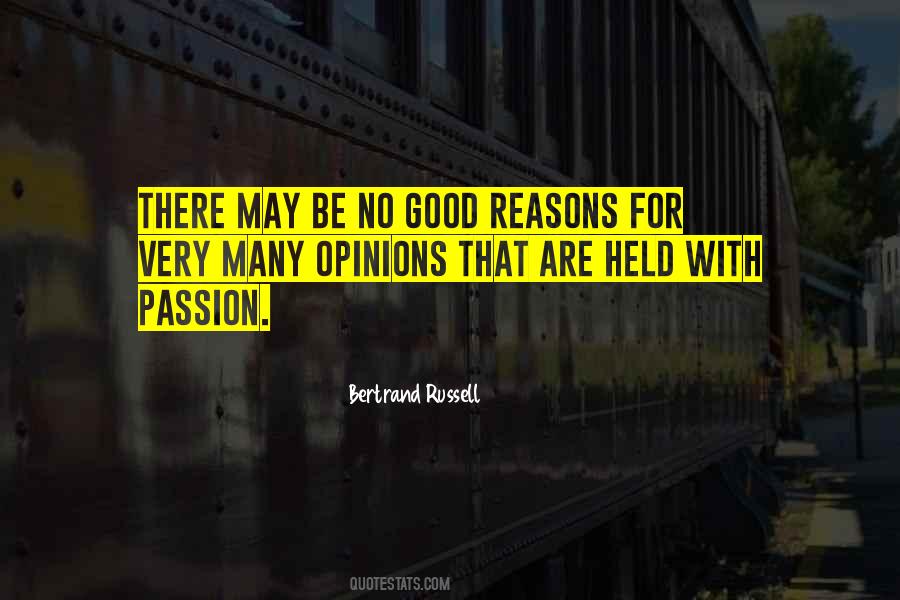 No Reasons Quotes #268036