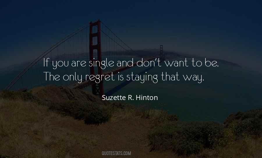 No Regret Love Quotes #215414