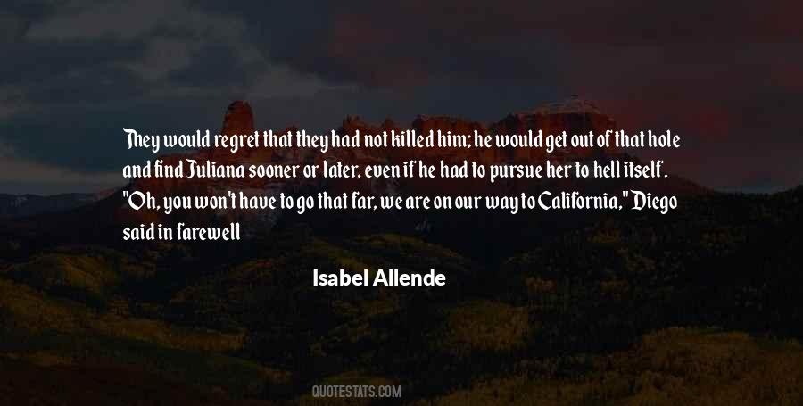 No Regret Love Quotes #265476