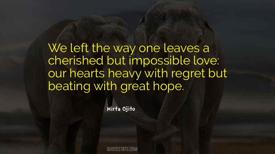 No Regret Love Quotes #429203