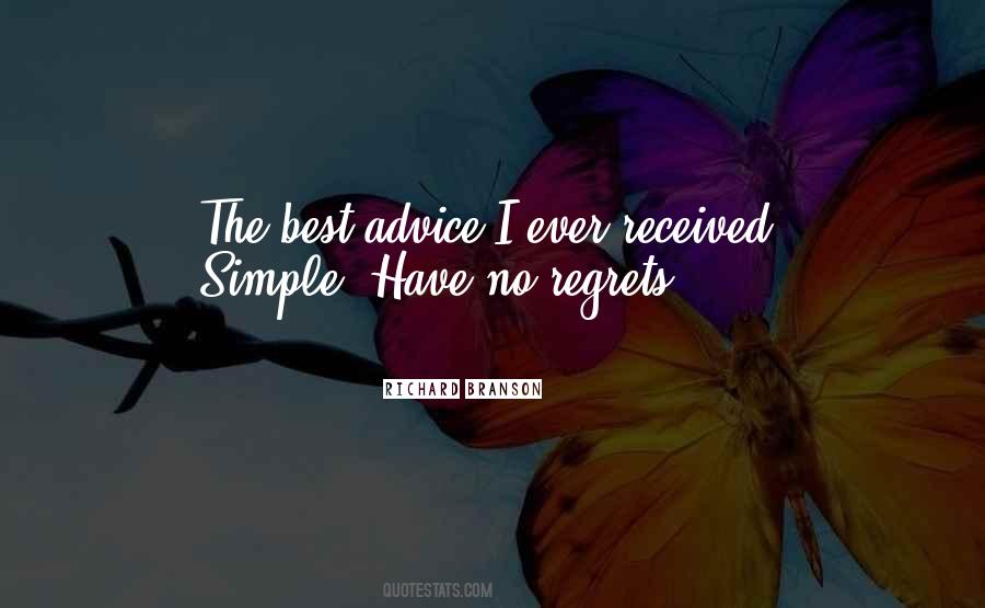 No Regret Quotes #116012