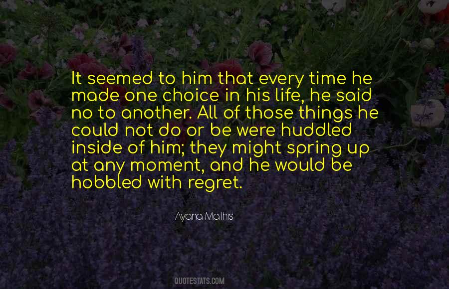 No Regret Quotes #137985