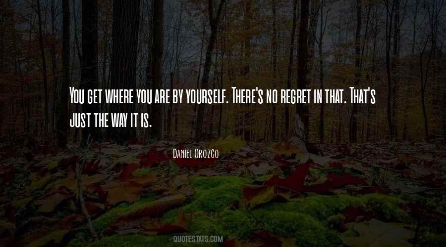 No Regret Quotes #1484708