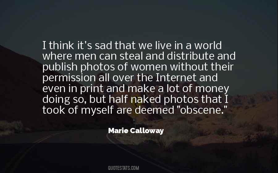 Quotes About Calloway #434270