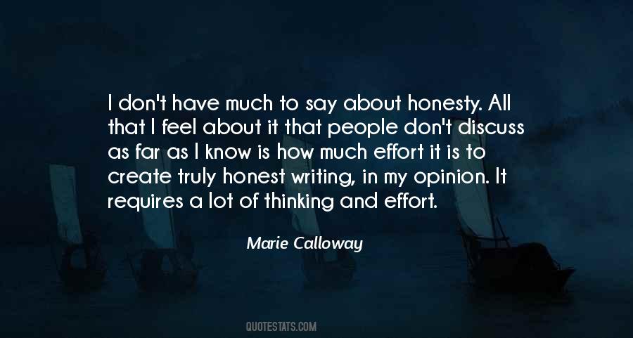 Quotes About Calloway #849234