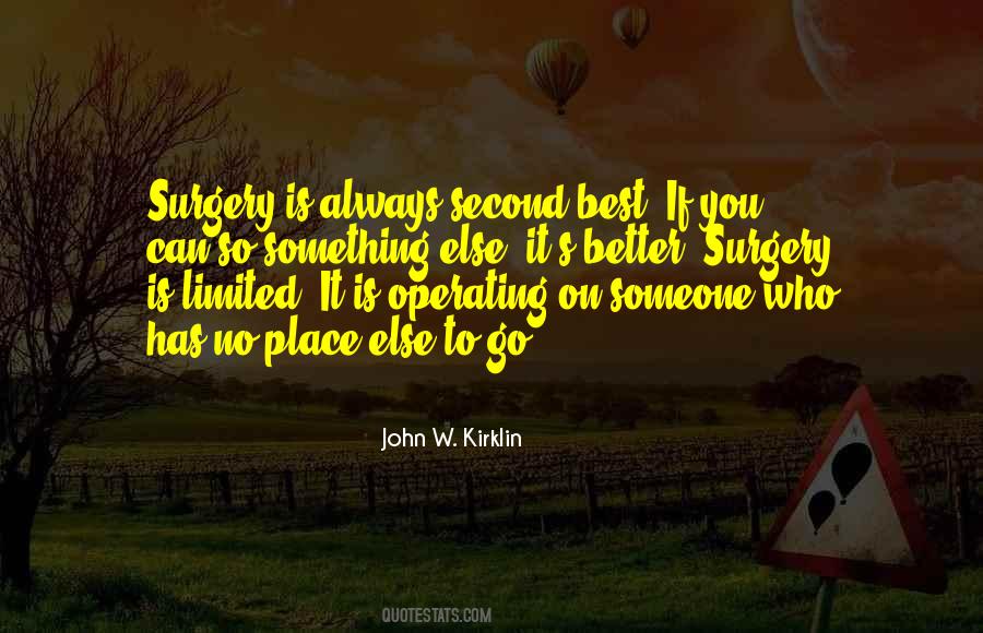 No Second Best Quotes #1513056