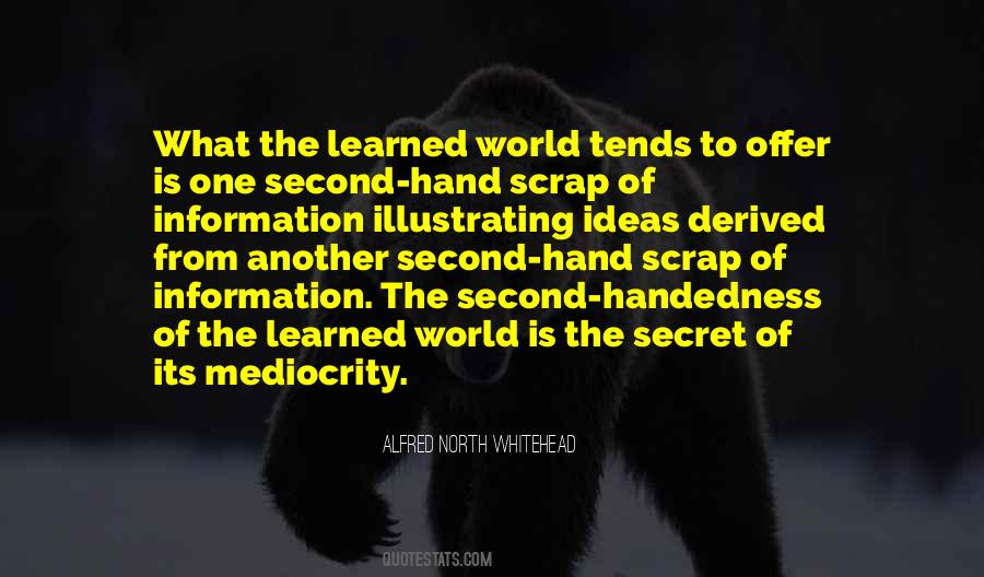 No Second Best Quotes #5064