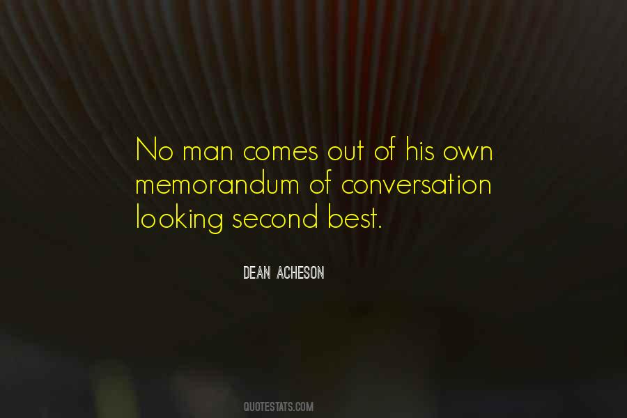 No Second Best Quotes #696572