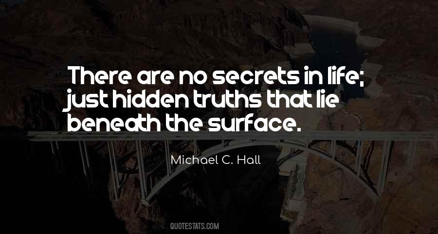 No Secrets Can Be Hidden Quotes #122178