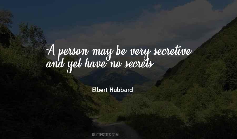 No Secrets Quotes #1421864