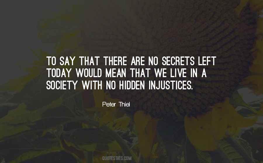 No Secrets Quotes #970010