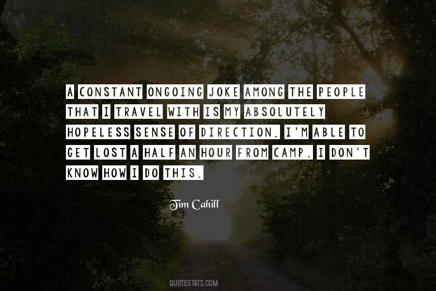 No Sense Of Direction Quotes #147927