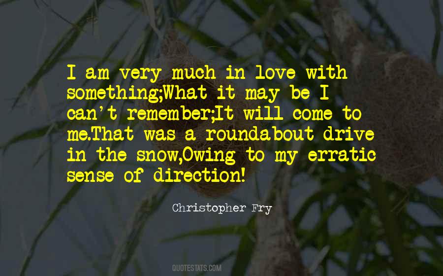 No Sense Of Direction Quotes #426748