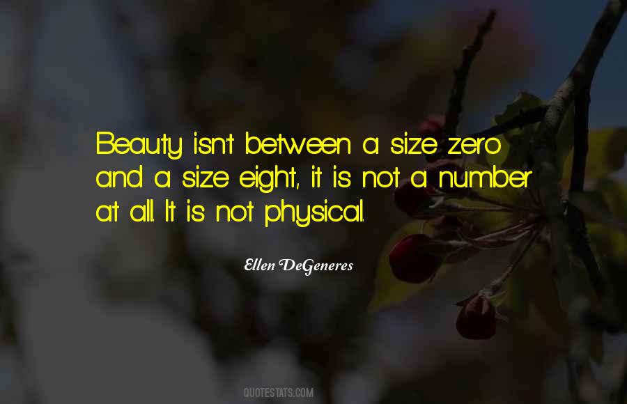 No Size Zero Quotes #1056240