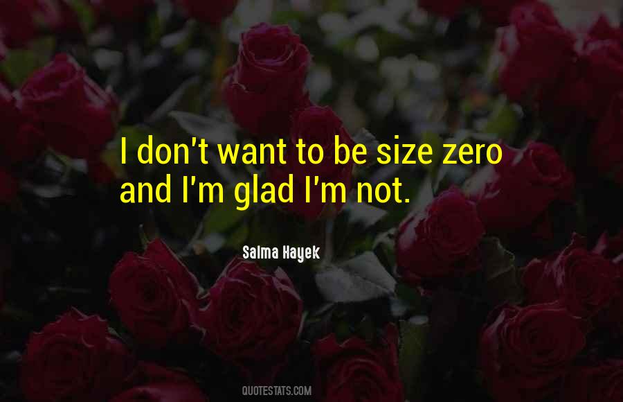 No Size Zero Quotes #1643974