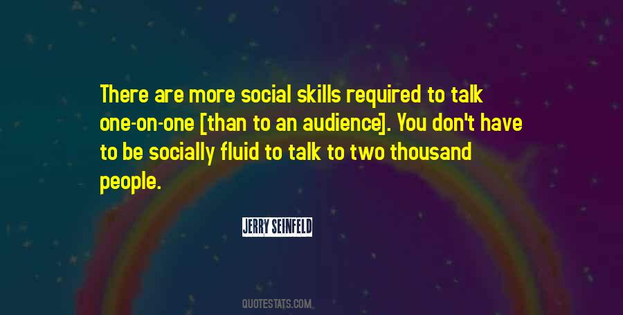 No Social Skills Quotes #139465