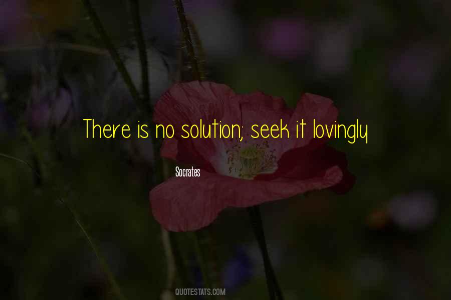 No Solution Quotes #1486771