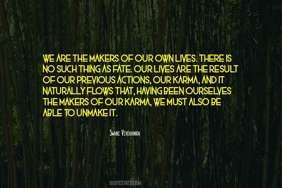 No Such Thing As Fate Quotes #1250471