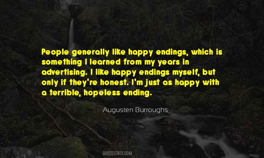 No Such Thing Happy Ending Quotes #49140