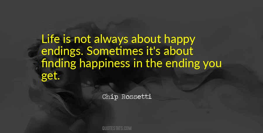 No Such Thing Happy Ending Quotes #78900