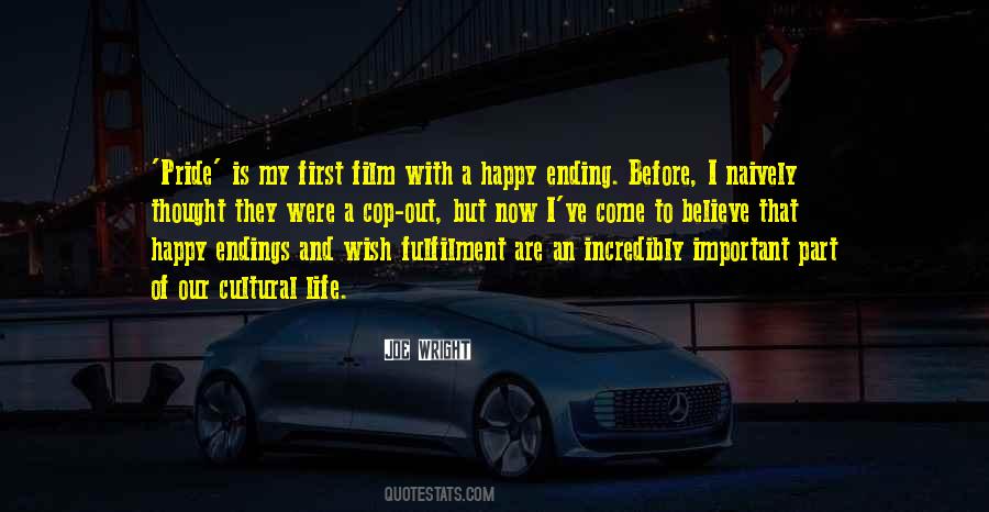 No Such Thing Happy Ending Quotes #94256