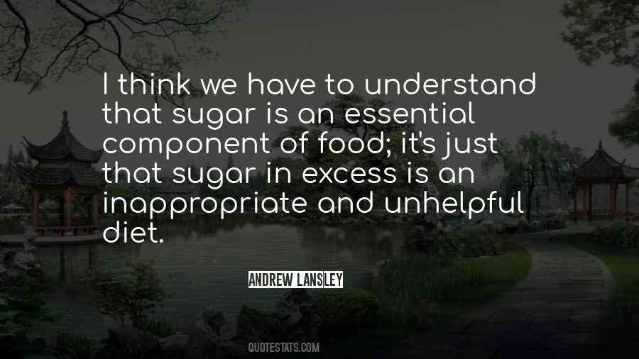 No Sugar Diet Quotes #1535783