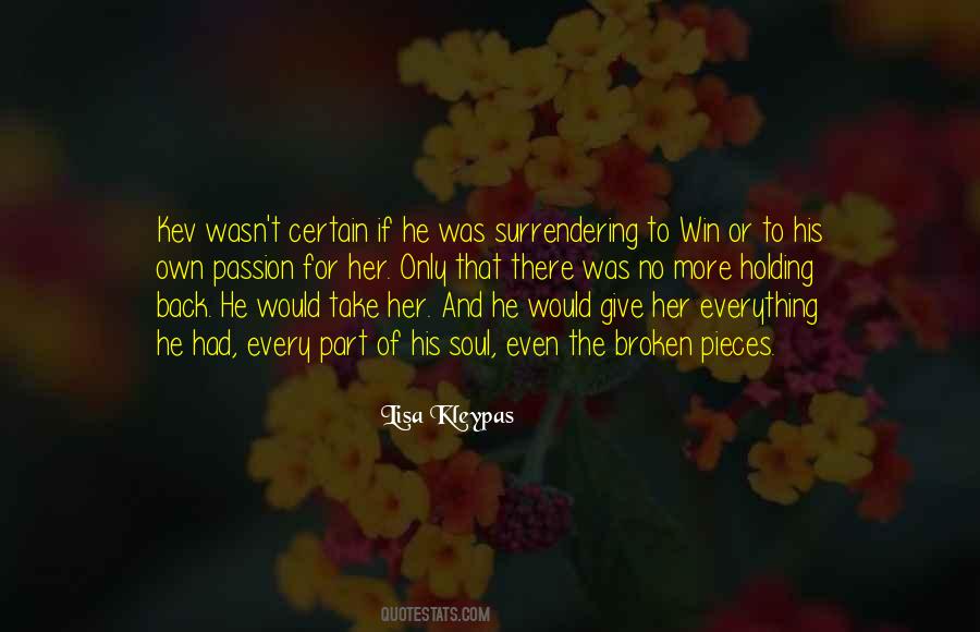 No Surrender Love Quotes #1621202 No Surrender Love Quotes #1621202