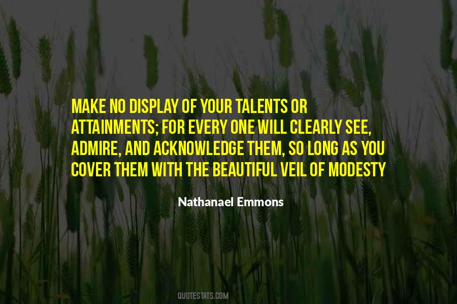 No Talents Quotes #261251