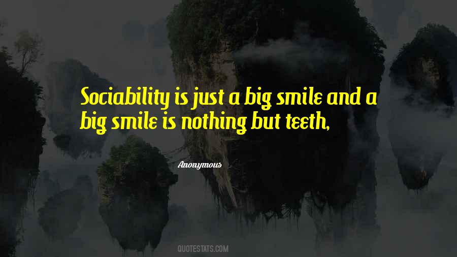 No Teeth Smile Quotes #445908