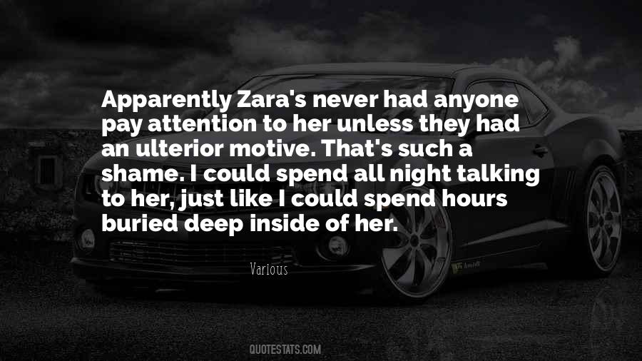 No Ulterior Motive Quotes #1652685