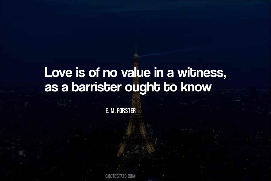 No Value Love Quotes #458233