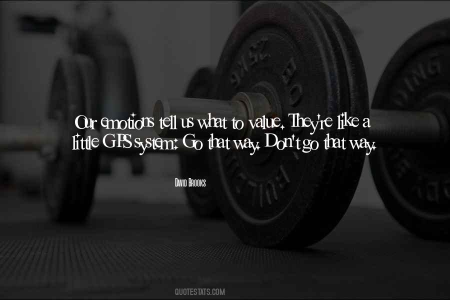 No Value Of Emotions Quotes #643732