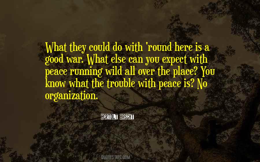 No War Peace Quotes #1047129