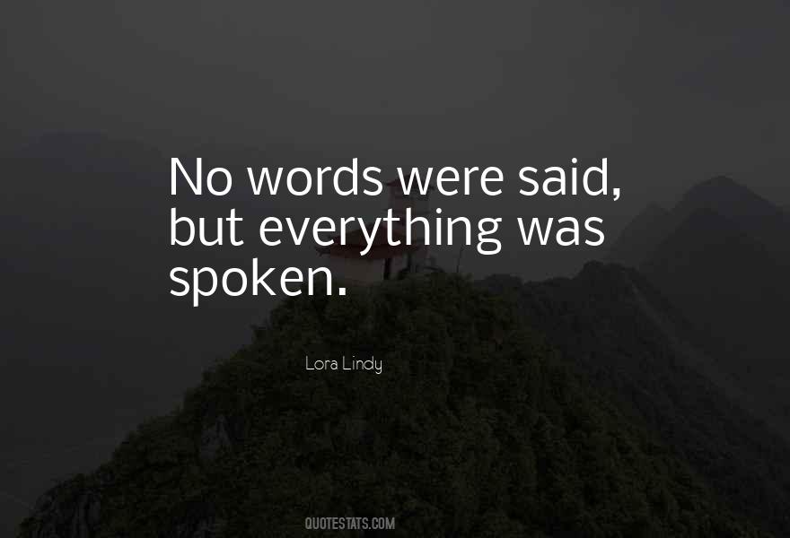 No Words Quotes #1383998