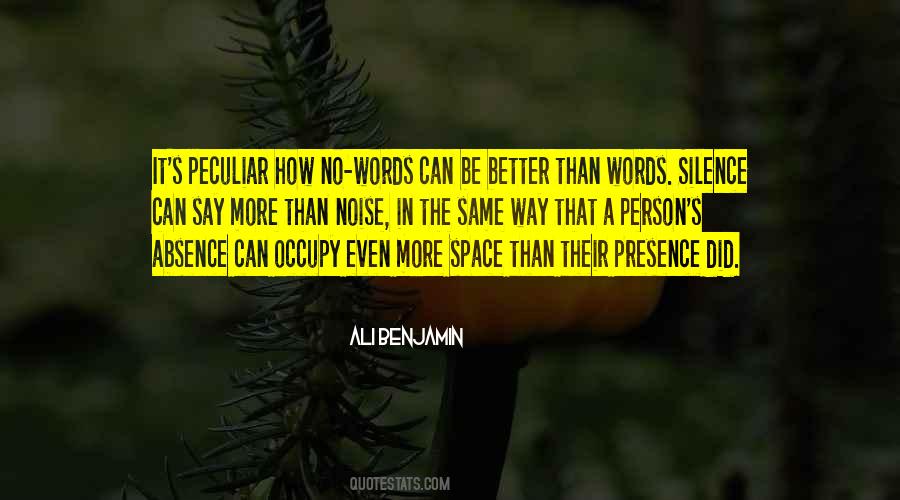 No Words Quotes #1440643