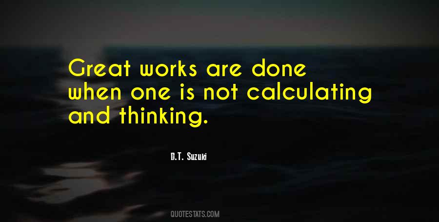 Quotes About Calculating #458769