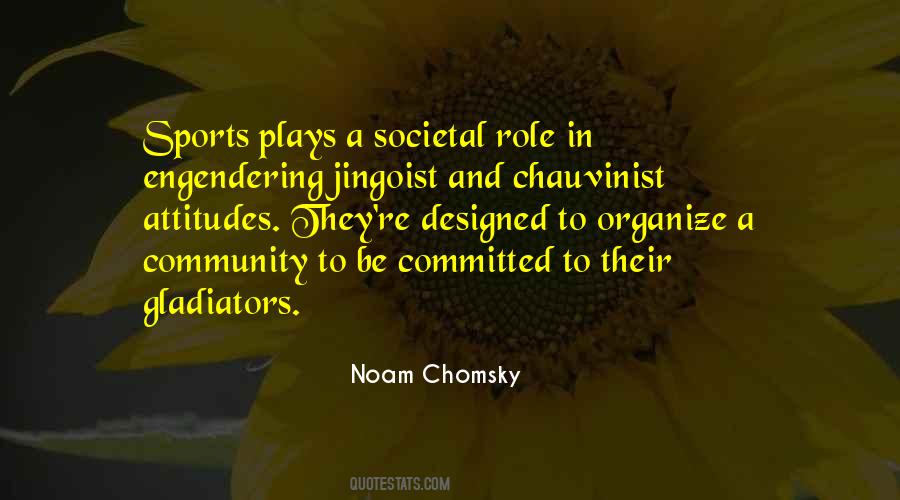 Noam Chomsky Sports Quotes #436649