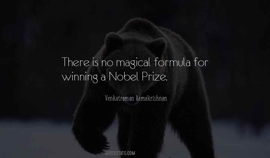 Nobel Prize Winning Quotes #502950