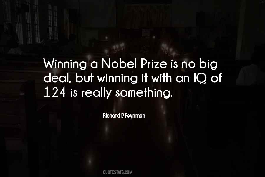 Nobel Prize Winning Quotes #767548