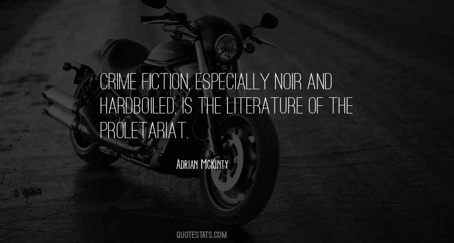 Noir Fiction Quotes #1054040