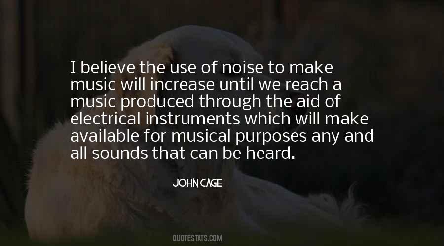 Noise Music Quotes #162683